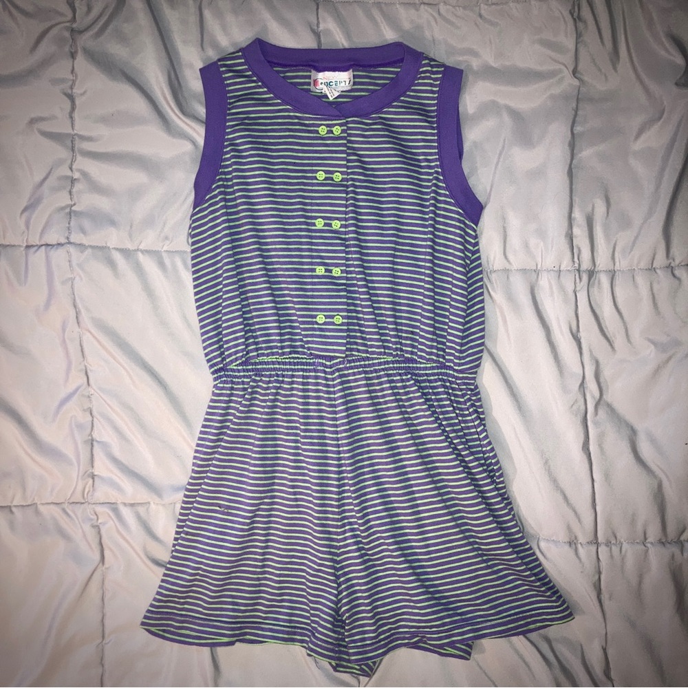 🩷2/$10  New Concepts Women’s Romper Playsuit Sz. L